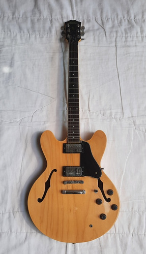 Guitarra Hohner Professional Se 35 Diestro Marrón Claro Palo De Rosa (Usado)