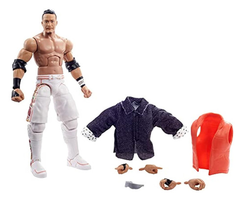 Wwe Kushida Elite Collection Action Figure, 6-in Posable Col