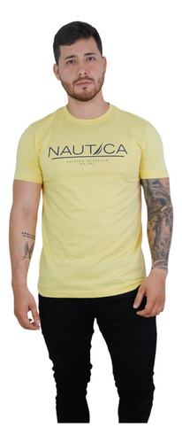 Camiseta Nautica Amarilla Hombre N1i01469 626