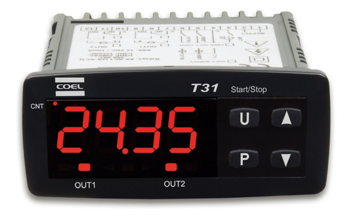 Kit C/ 5 Temporizador Cíclico Timer Digital T31 Coel Bivolt