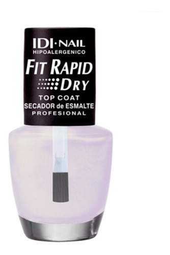 Idi Top Coat Fit Rapid Dry Secador De Esmalte Rapido Brillo