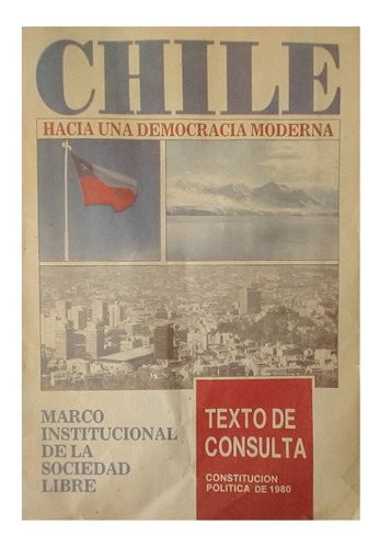 Texto Consulta Plebiscito Constitución 1980, Dinacos (Usado)