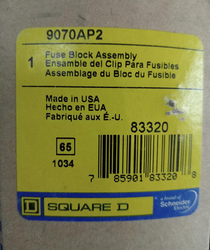 Ensamble Clip Para Fusibles 9070ap2