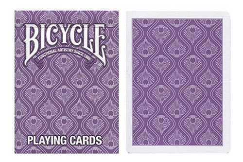 ¡ Cartas Bicycle Peacock Violeta Pavo Real Baraja Poker !!