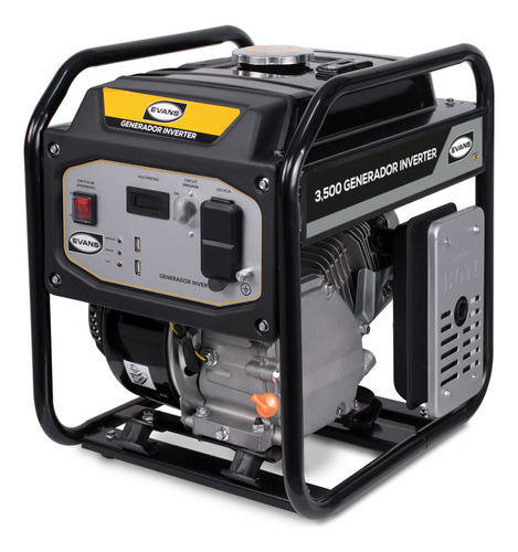 Generador Inverter Evans 3.5kva Motor A Gasolina Thunder 7hp