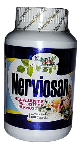 Nerviosan Anti Estres Relajante Suplemento Capsulas