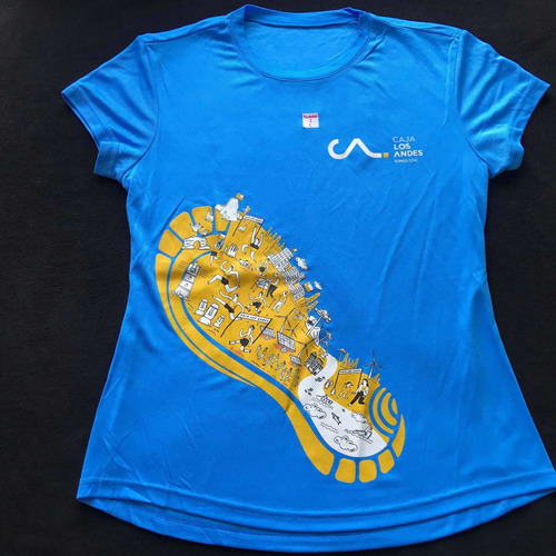 Polera Técnica Running Mujer L (corrida Virtual)