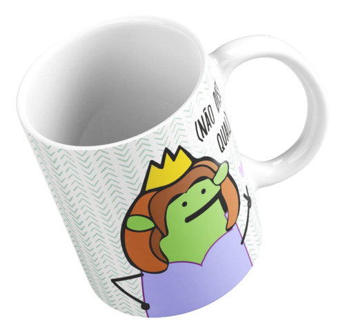 Imagem 6 de 7 de Caneca Flork Memes Princesa Engraçada Chinelo E Bombom Kit