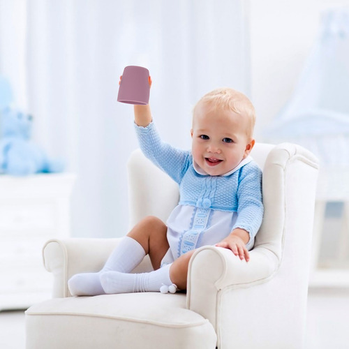 Taza De Silicona Para Comida Para Bebés, Taza De Aprendizaje