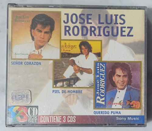 Jose Luis Rodriguez El Puma Box 3 Cd Como Nuev0 