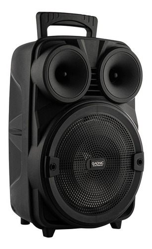 Imagen 2 de 7 de Parlante Gadnic Live Studio XBS11 con bluetooth negro
