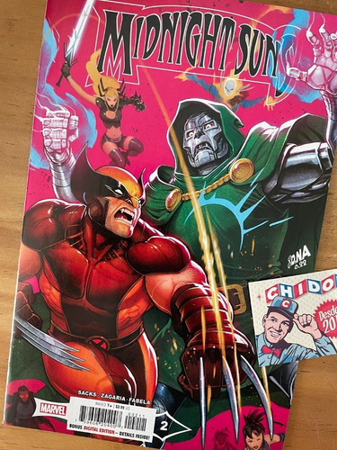 Comic - Midnight Suns #2 David Nakayama Wolverine Dr Doom