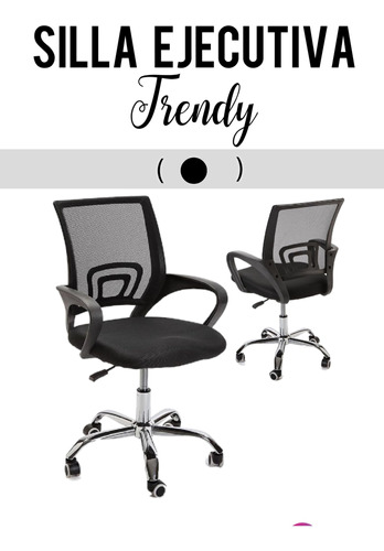 Silla Ejecutiva De Oficina Ergonomica Moderna Trendy