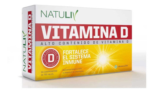 Natuliv Suplemento Vitaminico X30cmp Vitamina D Natuliv