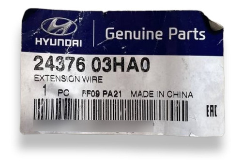 Arnes Sensor Aceite Hyundai Ioniq 2018 2019 2020 Original