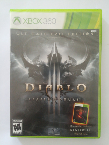 Diablo Iii 3 Reaper Of Souls Ultimate Evil Edition Xbox 360