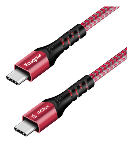 Fasgear Cable Usb C A Usb C, 6 Pies 10 Gbps Usb 3.1 Gen 2 Ti