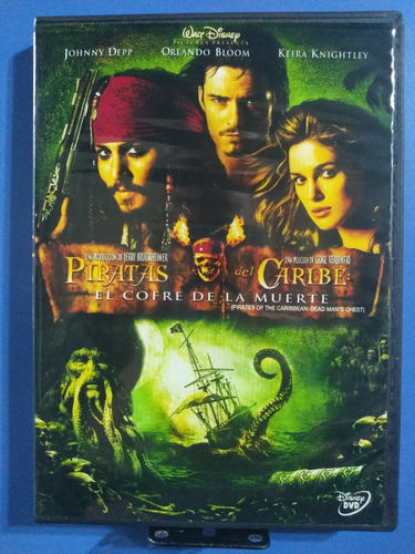 Piratas Del Caribe El Cofre De La Muerte  Dvd Original 