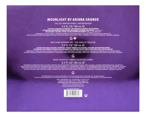 Perfume Moonlight De Ariana Grande, 100 Ml, Para Mujer