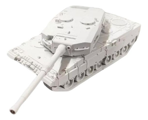 Tanque Alemán Leopard 2a4, Escala 1/35, Color Blanco