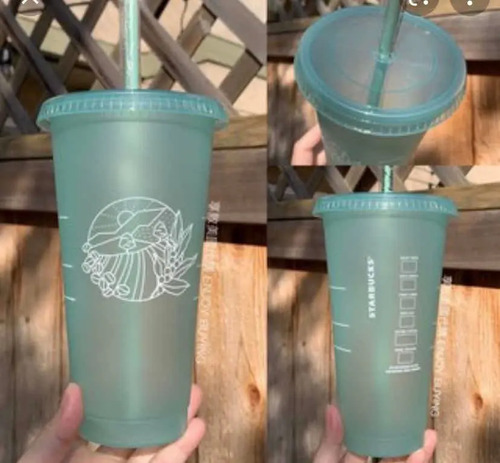 Vaso Starbucks Cápsula Sustentable 710ml Popote Reusable | MercadoLibre
