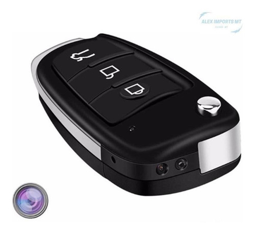 Camera Chave Carro Filma E Grava Carro