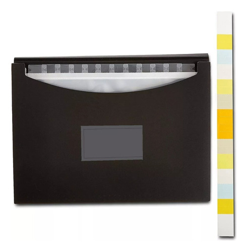 Archivero Expandible Carpeta Para Documentos Organizador Color Gris