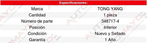 Tolva Motor (de Calidad) Toyota Sienna 04-06 Tong Yang