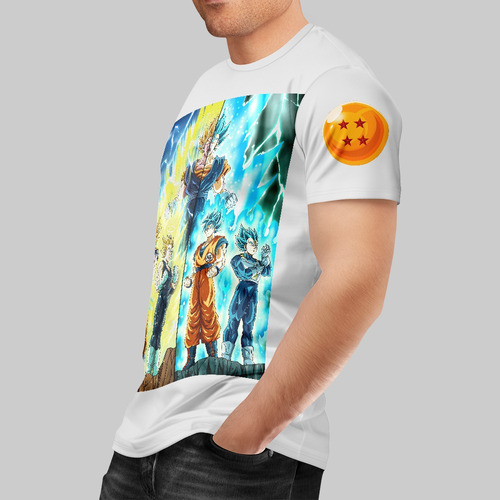 Playera Dragon Ball Z Vegito Super Sayajin Goku Vegeta #1