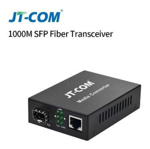 Convertidor Transceive De Fibra Óptica De 1gb Sfp A Rj45 