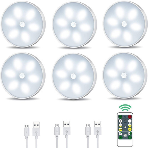 Lamparas Lightbiz Led, On-off-auto, Sensor De Movimiento, 6