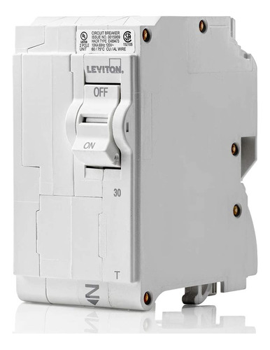 Leviton Lb230-t 30 Amp  2 Polos  Interruptor De Rama Estand