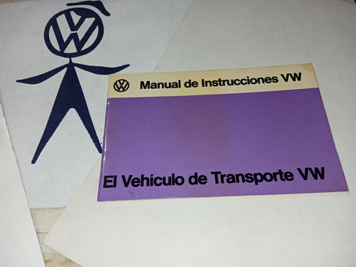 Manual De Instrucciones Volkswagen Combi. 1975. Original. 