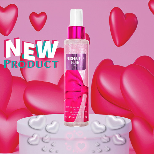 Shimmer Body Mist Bath And Body Works Perfect In Pink Nuevo