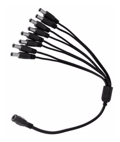 Imagen 2 de 5 de Splitter Pulpo Pulpito Alimentación Dc 1 A 8 Camaras Cctv