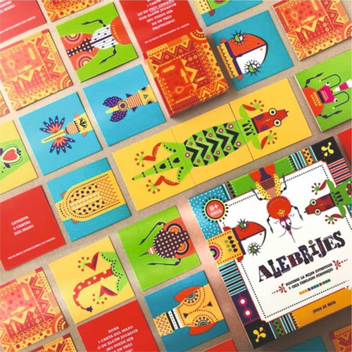 Juego De Estrategia Azahar Asociación. Alebrijes 70 Tarjetas