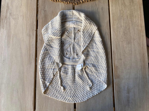 Chaleco Wanama Crochet Beige De Niñas T.14