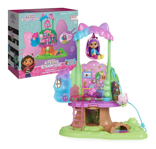 Imagen 1 de 4 de Gabby's Dollhouse Casita Del Arbol Garden Treehouse Playset