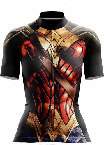 Camisa Corta Dama Pro Ref. Wonder Woman