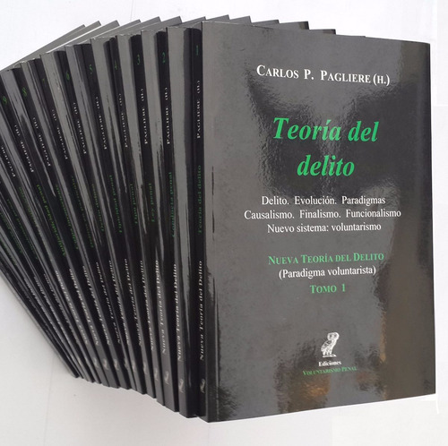 Nueva Teoría Del Delito - 15 Tomos - Carlos P. Pagliere (h.)
