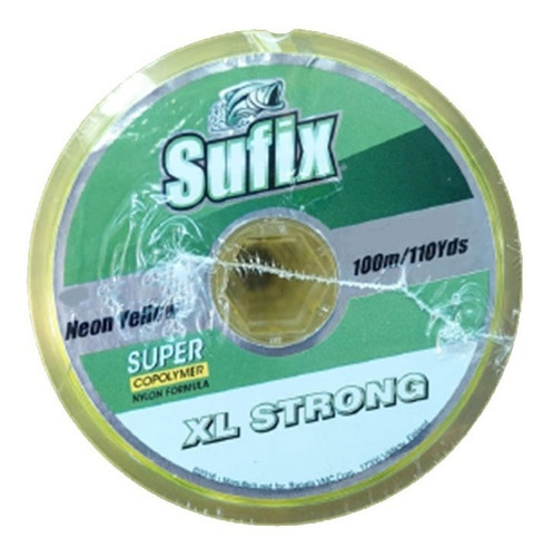 Tanza Sufix Xl Strong Carrete 100mts 0.30mm 7.7kg 10lb