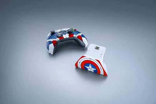 Imagen 5 de 9 de Gamepad Razer Wireless Xbox/pc +quick Charge Capitan America