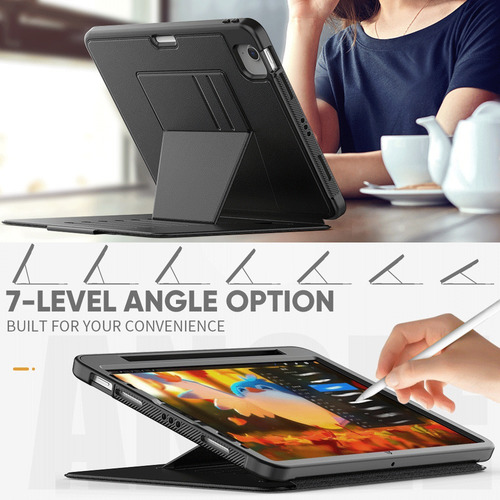 Funda Para iPad Air 5 4 Soporte Magnetic Case Pencil Teknet