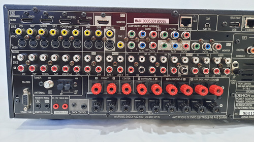 Receptor Denon Avr-3808ci Usb / Hdmi Fabricado En Japon (Usado)