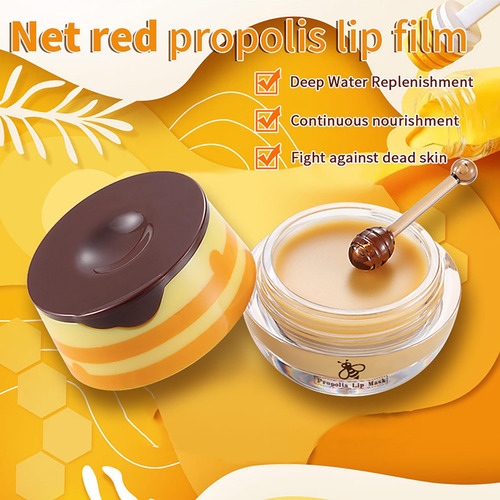 Bálsamo Para Labios Bee Lipgloss, Miel Y Propóleo, Gel De La