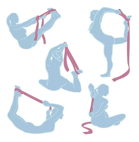 Imagen 8 de 10 de Combo 2 Yoga Block Ladrillo Eva + Cinturón De Elongación