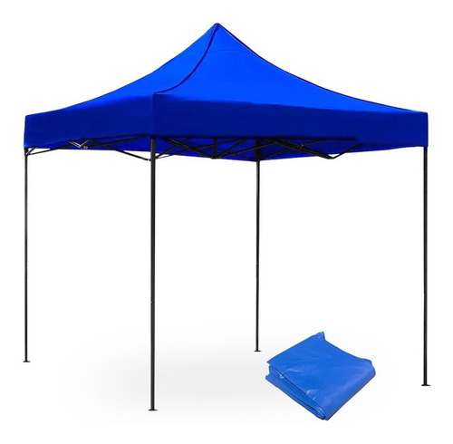Imagen 1 de 6 de Toldo 3 X 3 Plegable Reforzado Impermeable Jardin Lona Carpa