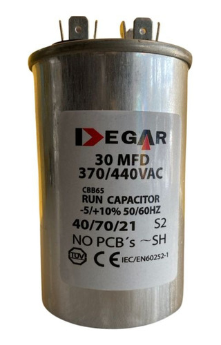 Capacitor  / Condesador Aire Acondicionado 30mfd