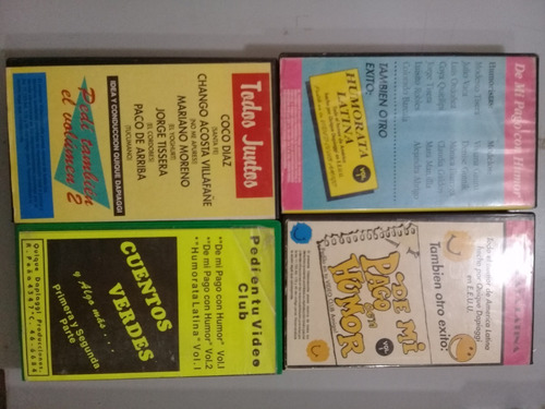 Vhs Pack Quique Dapiaggi