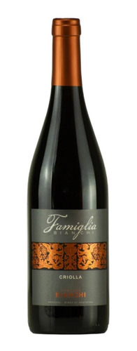 Vino Famiglia Bianchi Criolla 750ml.